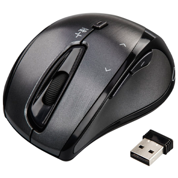 Mouse Hama Cuvio USB/ Anthracite photo 2