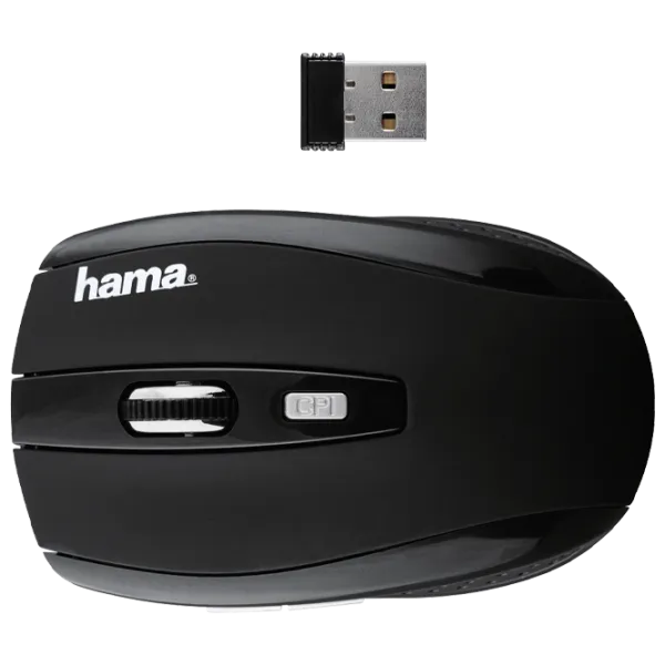 Mouse Hama AM-7.801 USB/ Black photo 3