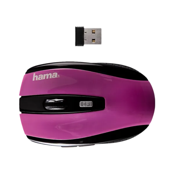 Mouse Hama AM-7.801 USB/ Purple photo 2