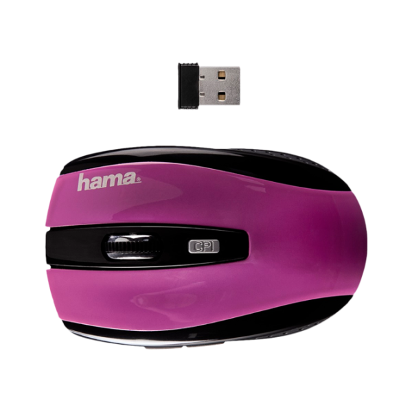 Mouse Hama AM-7.801 USB/ Purple photo 2