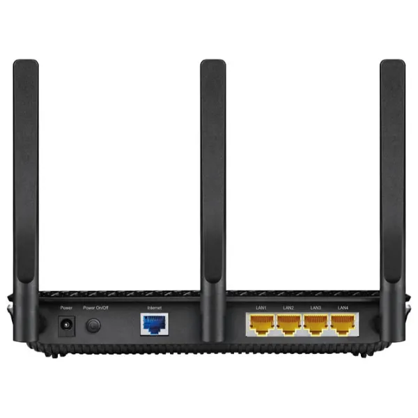 Wi-Fi Router TP-Link Archer C2300 600 Mbit/ s/ 1733 Mbit/ s/ Black photo 3 Wi-Fi Router TP-Link Archer C2300 600 Mbit/ s/ 1733 Mbit/ s/ Black photo 3