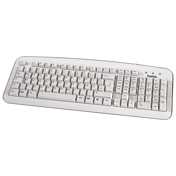 Клавиатура Hama K210 Проводная/ Белый photo 3