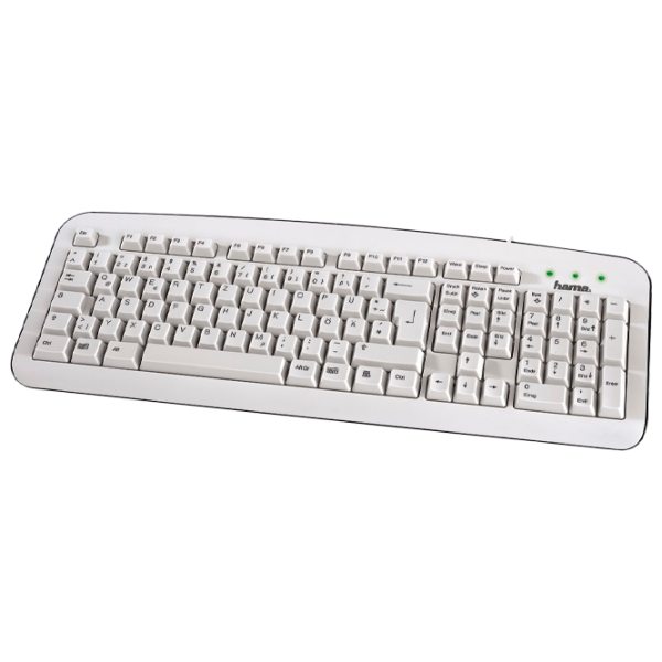 Клавиатура Hama K210 Проводная/ Белый photo 3