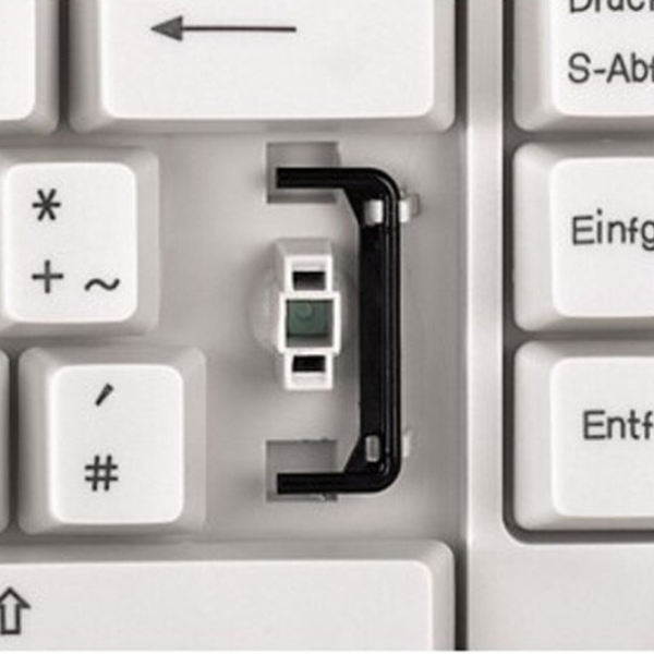 Клавиатура Hama K210 Проводная/ Белый photo 4