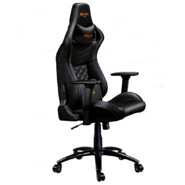 Scaun Gaming Canyon Nightfall Orange Black photo 2