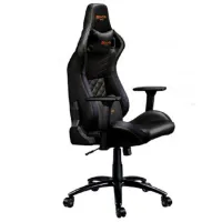 Scaun Gaming Canyon Nightfall Orange Black photo 2