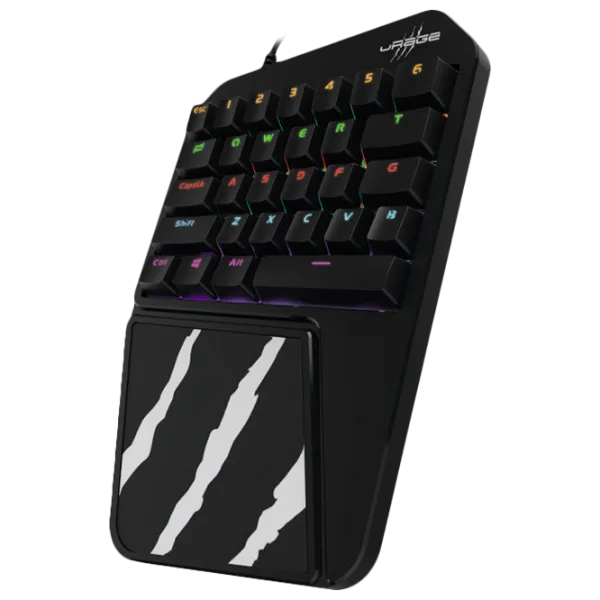 Tastatură Hama uRage 3rgo 1H Mobile Cu fir/ Black photo 2 Tastatură Hama uRage 3rgo 1H Mobile Cu fir/ Black photo 2
