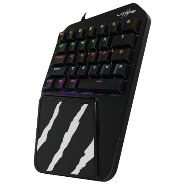 Tastatură Hama uRage 3rgo 1H Mobile Cu fir/ Black photo 2 Tastatură Hama uRage 3rgo 1H Mobile Cu fir/ Black photo 2