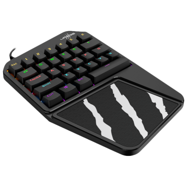 Tastatură Hama uRage 3rgo 1H Mobile Cu fir/ Black photo 3 Tastatură Hama uRage 3rgo 1H Mobile Cu fir/ Black photo 3