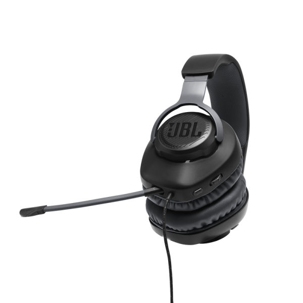 Căști JBL Quantum 100 Black Cu fir/ Gaming photo 3
