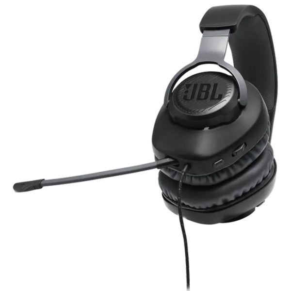 Căști JBL Quantum 100 Black Cu fir/ Gaming photo 5