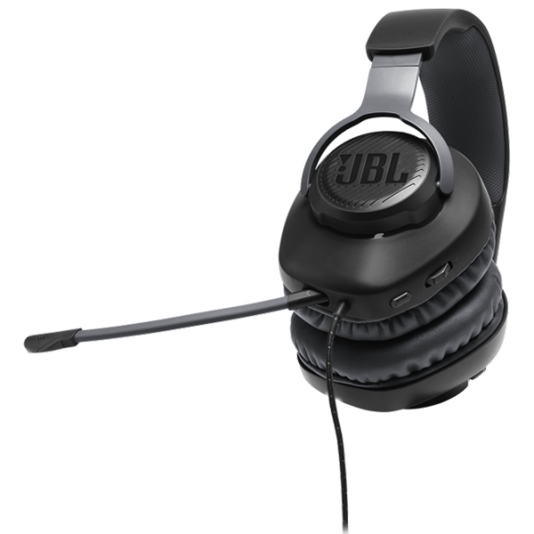 Căști JBL Quantum 100 Black Cu fir/ Gaming photo 5