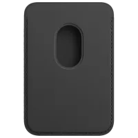 Чехол-бумажник Apple iPhone 12 - 14 All Apple/ MagSafe Back/ Кожа/ Черный photo 3