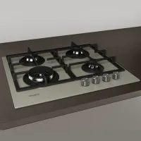 Plită încorporabilă pe gaz Whirlpool GOFL 629/ S Beige photo 6