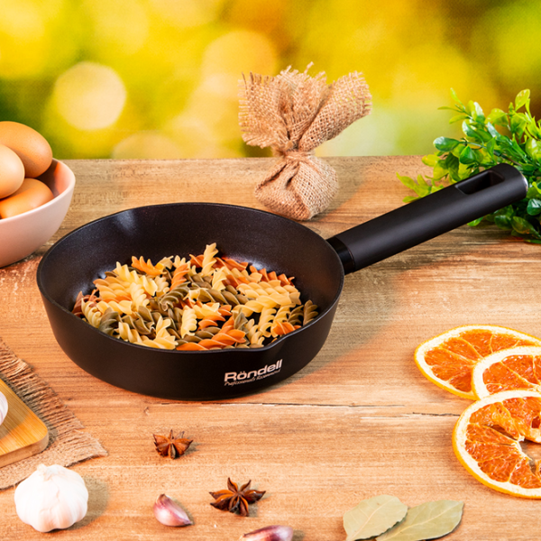 Сковорода Rondell Trumpf RDA-1343 Классический / 26 см / Черный photo 7 Сковорода Rondell Trumpf RDA-1343 Классический / 26 см / Черный photo 7
