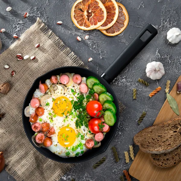 Сковорода Rondell Trumpf RDA-1343 Классический / 26 см / Черный photo 8 Сковорода Rondell Trumpf RDA-1343 Классический / 26 см / Черный photo 8