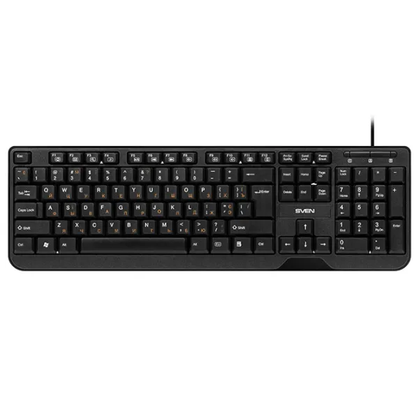 Tastatură Sven Sven KB-S330C Cu fir/ Black photo 4