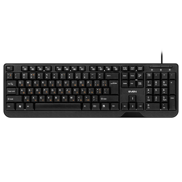 Tastatură Sven Sven KB-S330C Cu fir/ Black photo 4