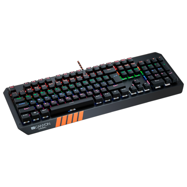 Tastatură Canyon Hazard CND-SKB6 Cu fir/ Black photo 2 Tastatură Canyon Hazard CND-SKB6 Cu fir/ Black photo 2