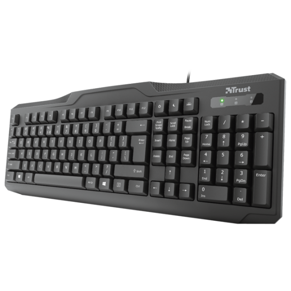 Tastatură Trust ClassicLine Cu fir/ Black photo 5