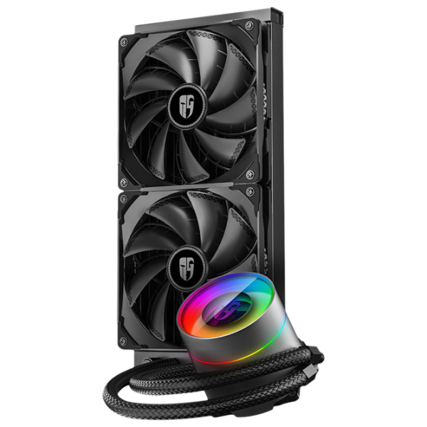 Жидкостное охлаждение Deepcool CAPTAIN CASTLE 280EX Гидродинамический/ 1600 об/ мин photo 2 Жидкостное охлаждение Deepcool CAPTAIN CASTLE 280EX Гидродинамический/ 1600 об/ мин photo 2