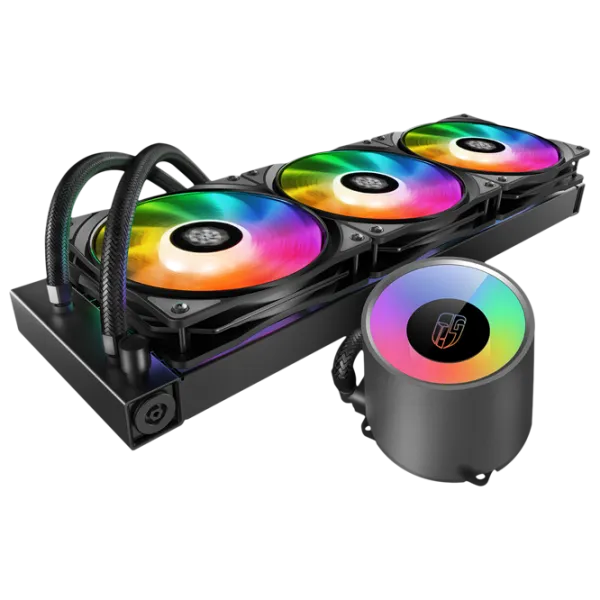 Жидкостное охлаждение Deepcool CASTLE 360RGB V2 Гидродинамический/ 1800 об/ мин photo 3 Жидкостное охлаждение Deepcool CASTLE 360RGB V2 Гидродинамический/ 1800 об/ мин photo 3