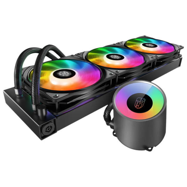 Жидкостное охлаждение Deepcool CASTLE 360RGB V2 Гидродинамический/ 1800 об/ мин photo 3 Жидкостное охлаждение Deepcool CASTLE 360RGB V2 Гидродинамический/ 1800 об/ мин photo 3