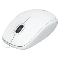 Mouse Logitech B100 White photo 2