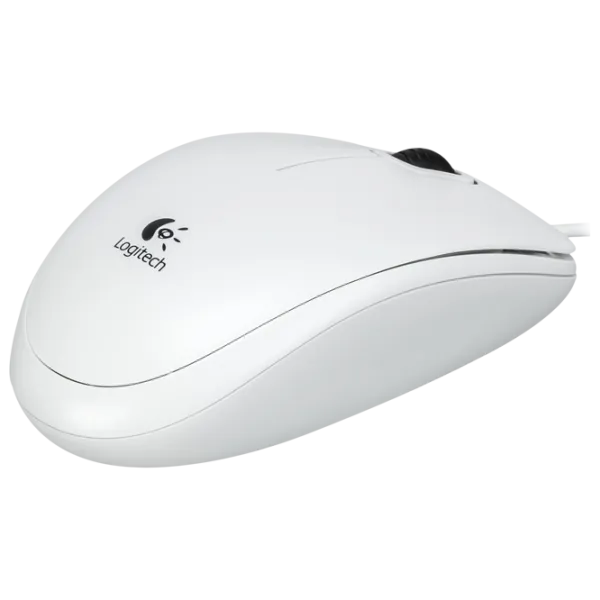 Mouse Logitech B100 White photo 4