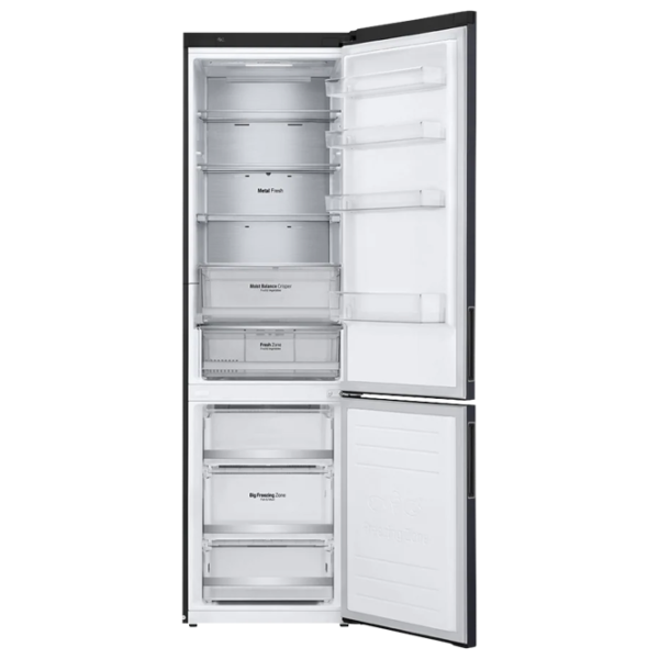 Frigider LG GA-B509CBTL cu congelator jos LINEARCooling/MetalFresh/DoorCooling+/Black photo 3