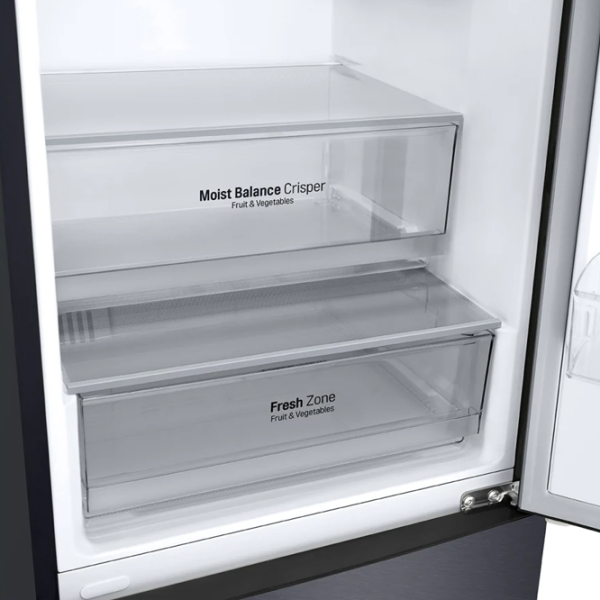 Frigider LG GA-B509CBTL cu congelator jos LINEARCooling/MetalFresh/DoorCooling+/Black photo 5