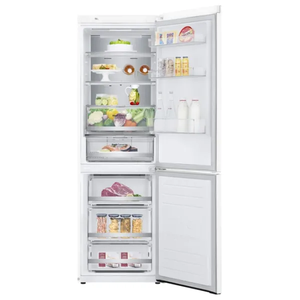 Frigider LG GA-B459SQUM cu congelator jos LINEARCooling/MetalFresh/DoorCooling+/White photo 4