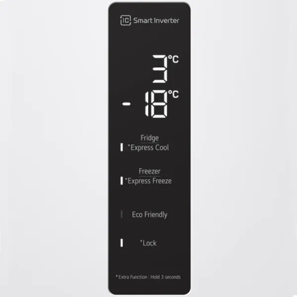 Frigider LG GA-B459SQUM cu congelator jos LINEARCooling/MetalFresh/DoorCooling+/White photo 5