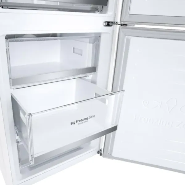Frigider LG GA-B459SQUM cu congelator jos LINEARCooling/MetalFresh/DoorCooling+/White photo 10