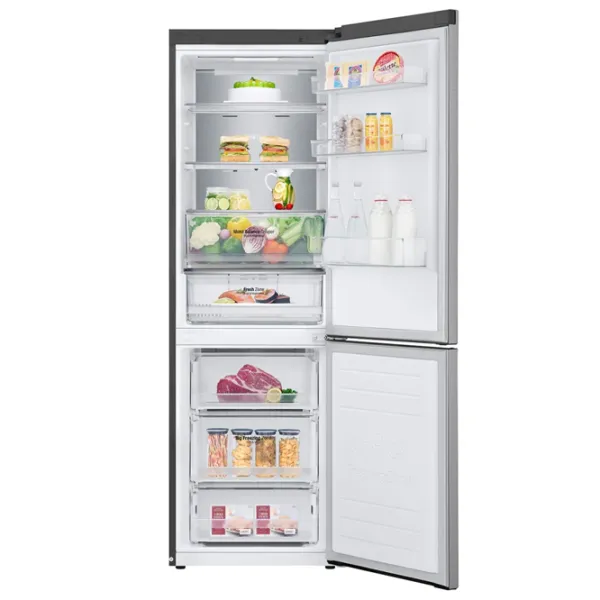 Frigider LG GA-B459MMQM cu congelator jos LINEARCooling/MetalFresh/DoorCooling+/Inox photo 6