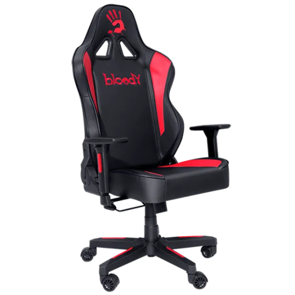 Игровое кресло A4Tech Bloody GC-330 Красный Черный photo 2 Игровое кресло A4Tech Bloody GC-330 Красный Черный photo 2