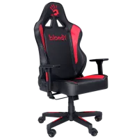 Игровое кресло A4Tech Bloody GC-330 Красный Черный photo 2
