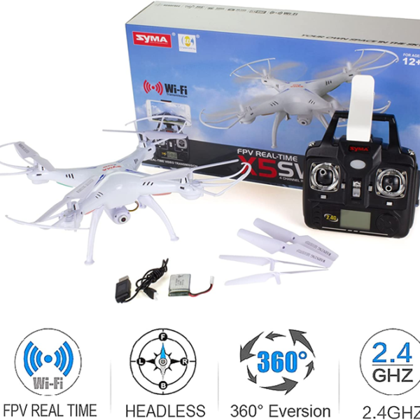Дрон Syma X5SW Персональный / Белый photo 3