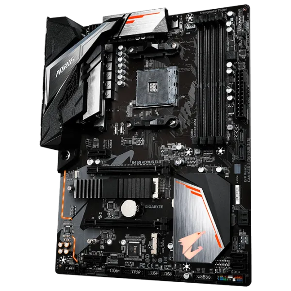 Placă de bază Gigabyte B450 AORUS ELITE V2 1.0 ATX/ AMD B450 photo 5