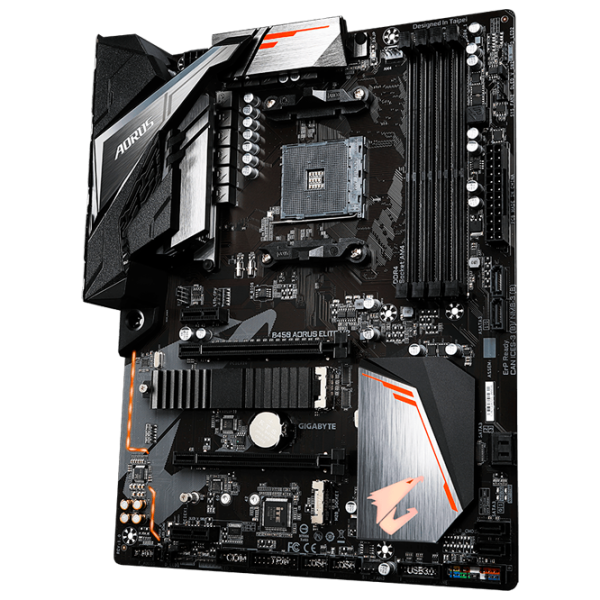 Placă de bază Gigabyte B450 AORUS ELITE V2 1.0 ATX/ AMD B450 photo 5