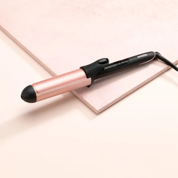 Ondulator de păr Babyliss С453Е Cilindrică / Pink Black photo 4