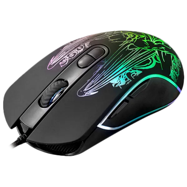 Mouse Qumo Gothic USB/ Black photo 2