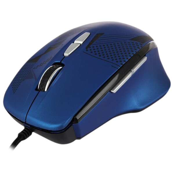 Mouse Qumo Enigma USB/ Blue photo 2