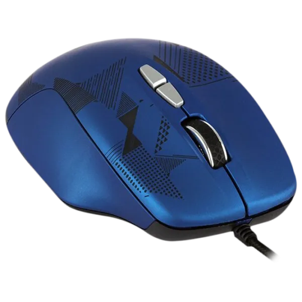 Mouse Qumo Enigma USB/ Blue photo 3