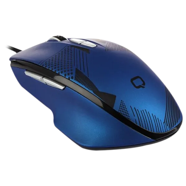 Mouse Qumo Enigma USB/ Blue photo 4