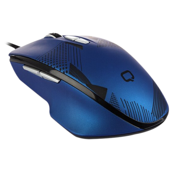 Mouse Qumo Enigma USB/ Blue photo 4