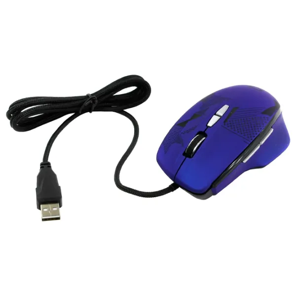 Mouse Qumo Enigma USB/ Blue photo 5