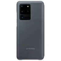 Husă pentru smartphone Samsung Galaxy S20 Ultra Samsung/ Flip Wallet/ Silicon/ Gray photo 2