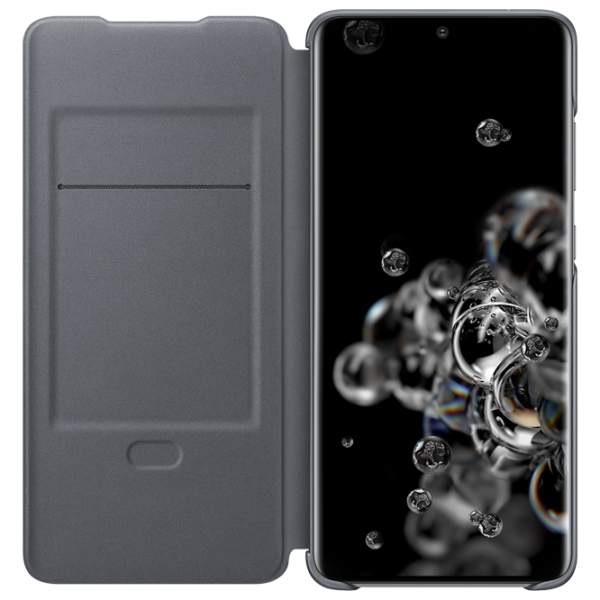 Чехол для смартфона Samsung Galaxy S20 Ultra Samsung/ Flip Wallet/ Силикон/ Серый photo 3