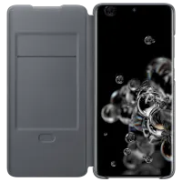 Husă pentru smartphone Samsung Galaxy S20 Ultra Samsung/ Flip Wallet/ Silicon/ Gray photo 3